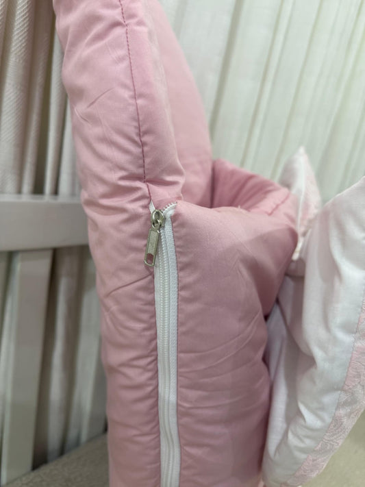 Luxury Cotton Baby Carry Nest for Newborns| Pink