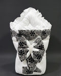 4-in-1 Baby Carry Nest - Carry, Sleep, Play & Comfort - White with Beads