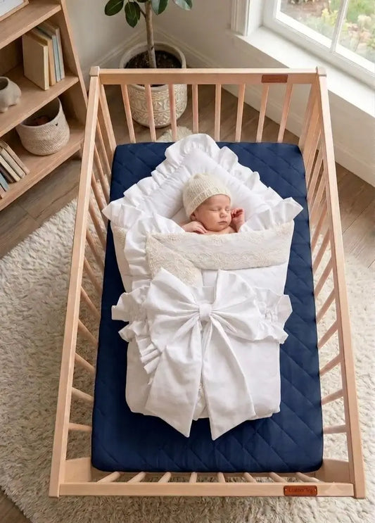 4-in-1 Baby Carry Nest – Carry, Sleep, Play & Comfort – White