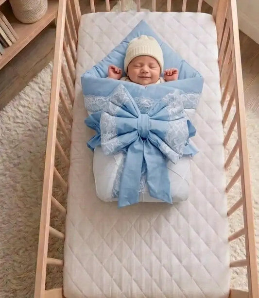 4-in-1 Baby Carry Nest – Carry, Sleep, Play & Comfort – Sky Blue