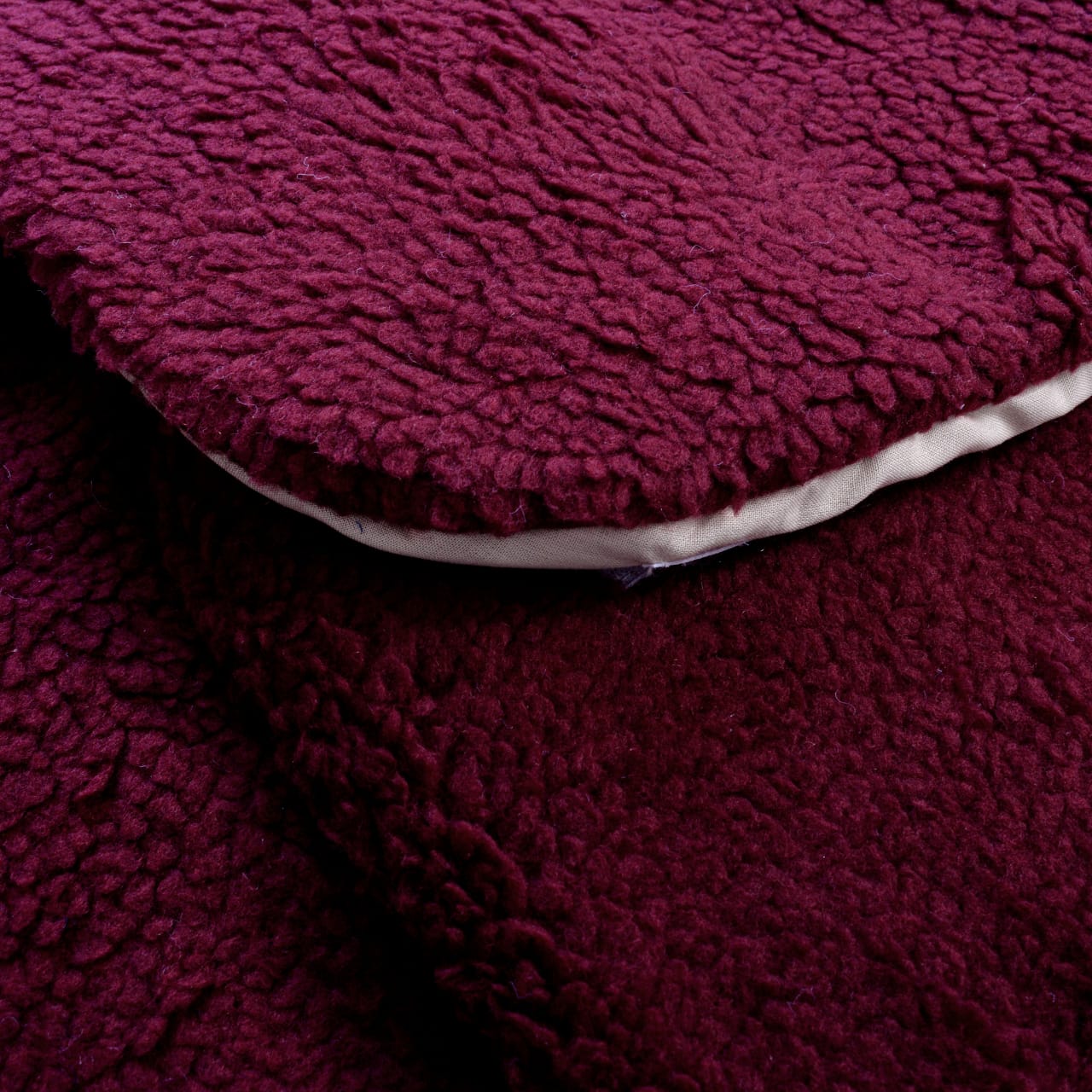 Winter Baby Swaddle Leggy / Quilted Baby Blanket Wrap – Maroon (0-6M)