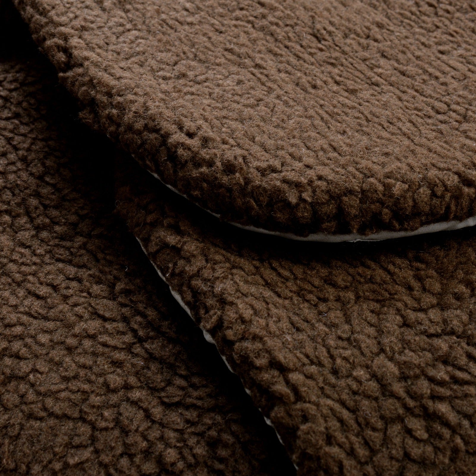 Winter Baby Swaddle / Quilted Baby Blanket Wrap – Brown (0-6M)